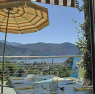 Terasse mit Seeblick